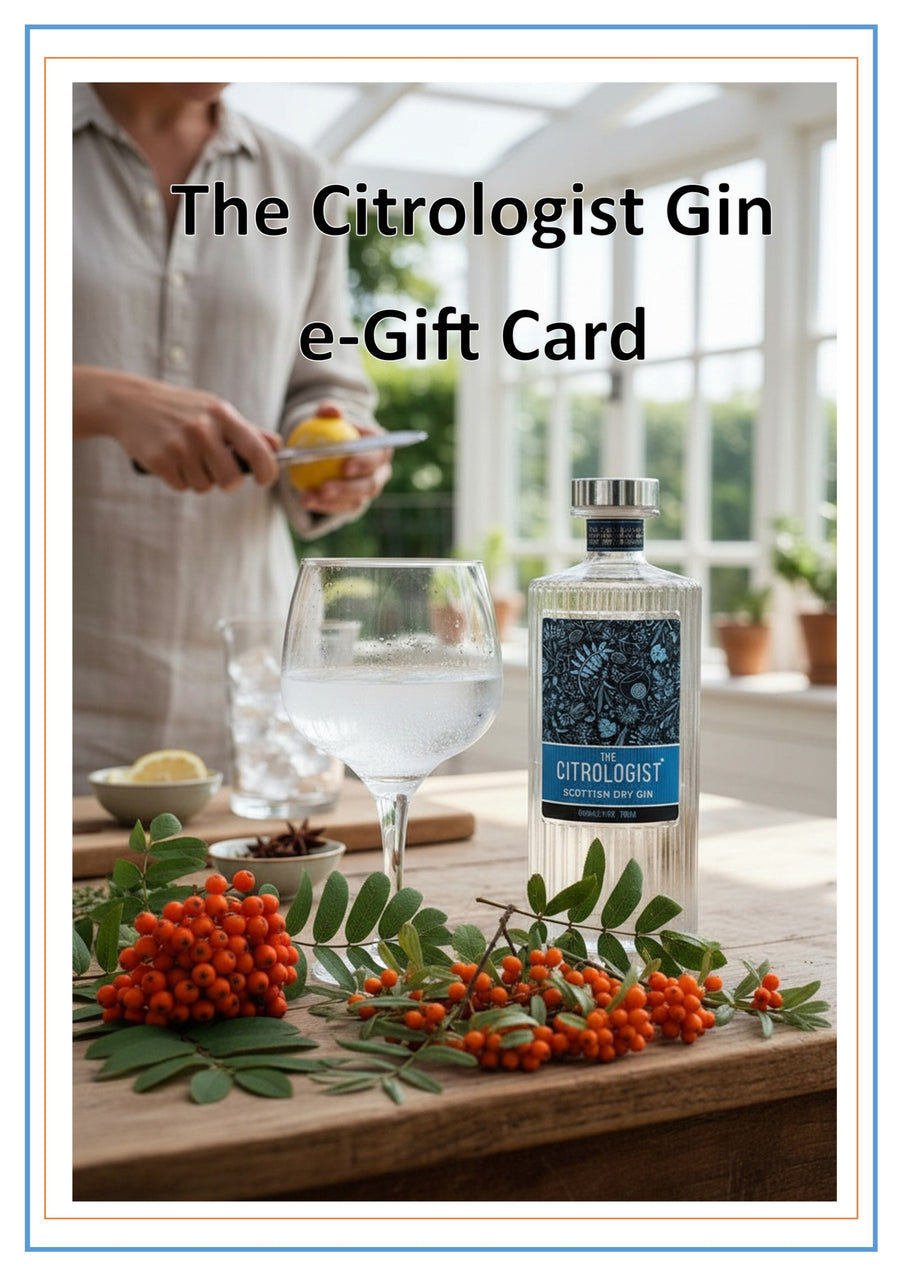 The Citrologist Gin e-Gift card